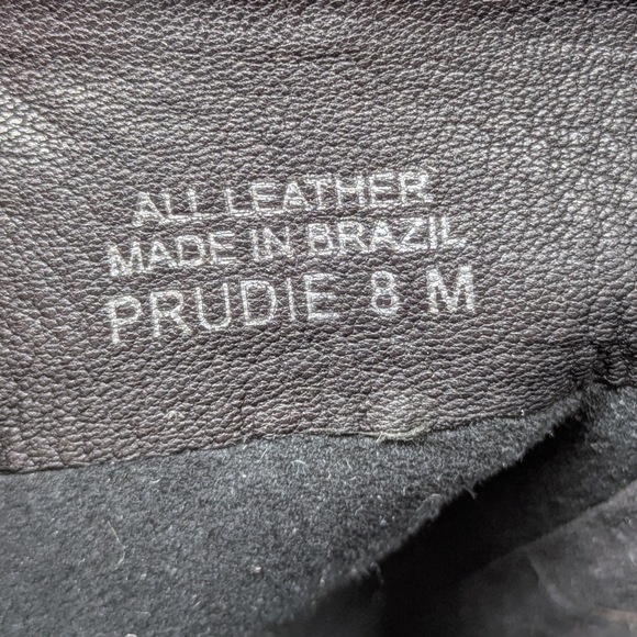 Arturo Chiang Prudie black butter soft leather mid calf heel boot 8 - Picture 9 of 11